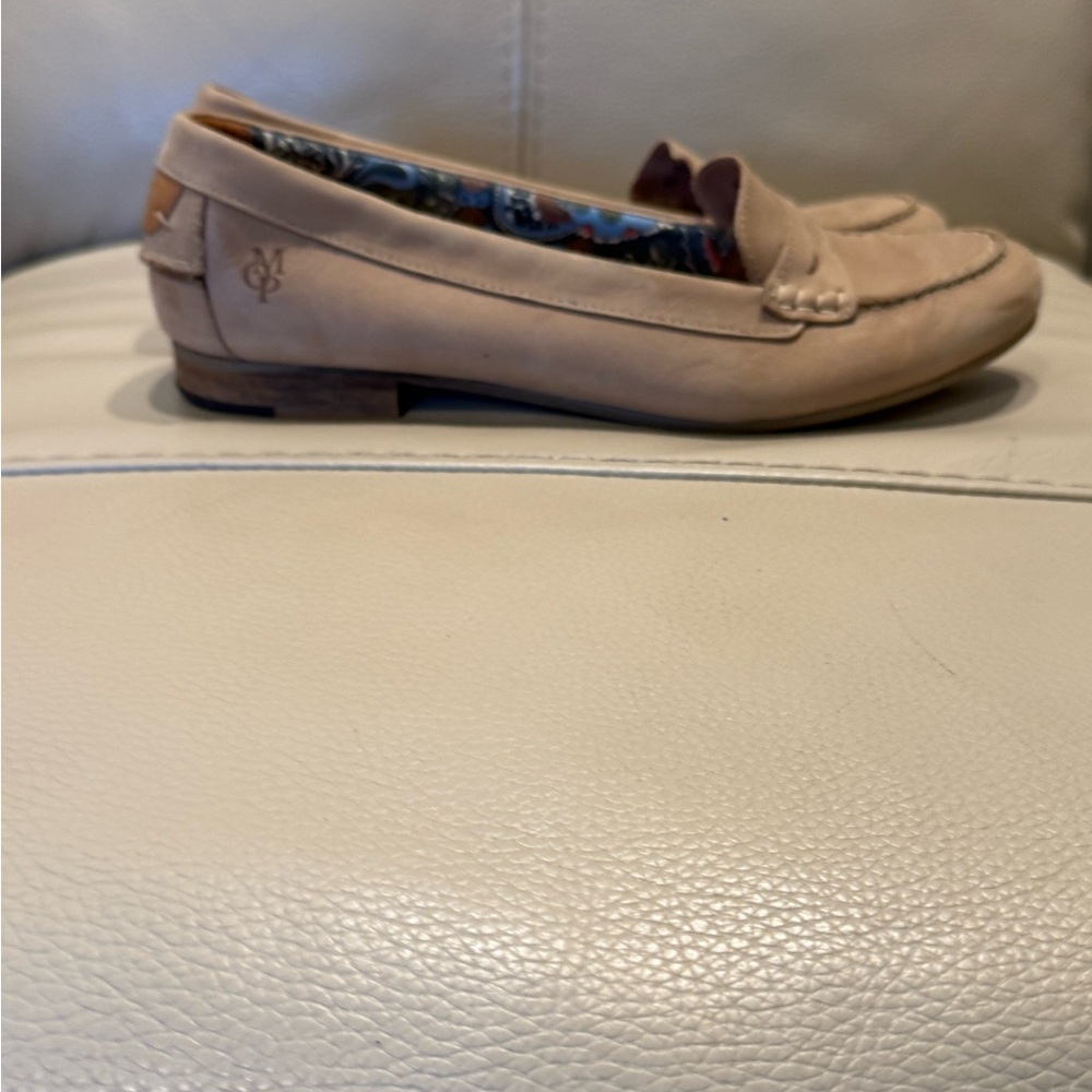 Neutral Beige Women's Penny Loafers - Classic Slip-On Flats